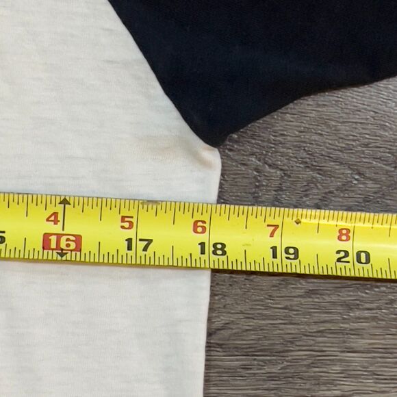 RARE! Vintage 80s Molly Hatchet Take No Prisoners World Tour Raglan 3/4 Sleeve M - Picture 9 of 10